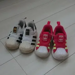 アディダス スーパースター キッズ ベビー 15㎝