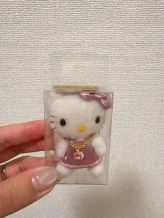 【激レア】サンリオ　ハローキティ スワロフスキー製ジュエリーマスコット　誕生石