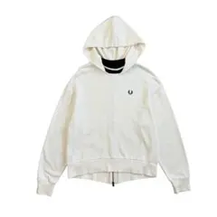 美品 フレッドペリー Zip Detail フーデッドスウェットシャツ Mサイズのサムネイル