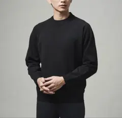 ONLY GREEN オンリーグリーン / モックネックニット ブラック