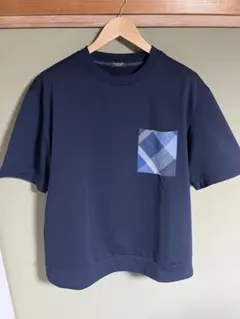 BLACK LABEL CRESTBRIDGE ネイビーTシャツ LＬ