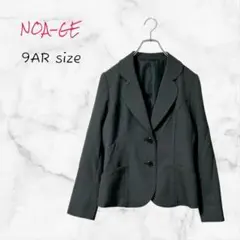 noage ジャケット ストライプ ブラック M レディース 送料無料 古着