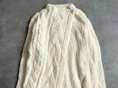 アルパカ カーディガン