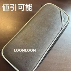 美品 文房具 筆入れ 灰色 収納ケース LOONLOON