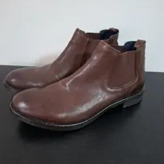 【極美品】Stefano Rossi UOMO サイドゴアブーツ　茶　レザー