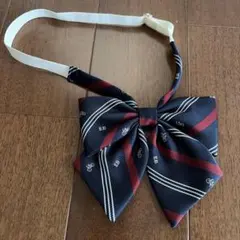 EAST BOY イーストボーイ　ネイビー リボン　美品【送料込】