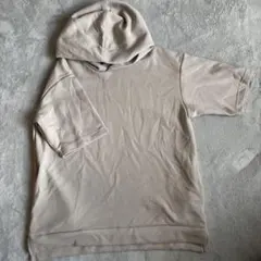 GU 半袖スウェットパーカー S