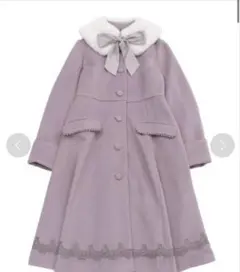 axesfemme ファーティペット付コート