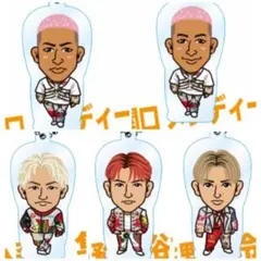 佐野玲於　小森隼　中務裕太　関口メンディー　クリアチャーム セット