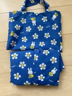 花柄ワンピース柄 ミッフィー レインコート 新品未使用