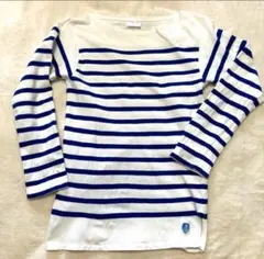 オーシバル ロングスリーブバスクTシャツ フランス製 マリンボーダー