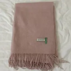 beauty and youth カシミヤストール　ピンク