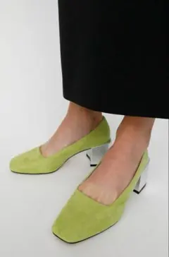 MOUSSY(マウジー) BLOCK HEEL パンプス