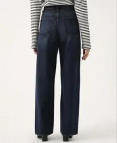 AZUL BY MOUSSY ハイウエストワイドデニム