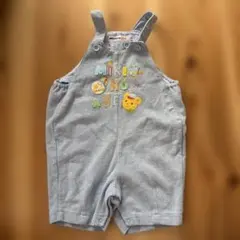 MIKI HOUSE オーバーオール 80