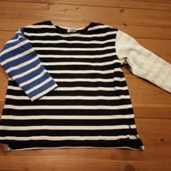 BREEZE ストライプ 長袖カットソー 100