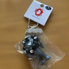 黒ミャクミャク ネームプレート付き キーホルダー 立体PVC キーホルダー