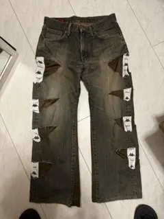 リメイク　デニムジャージドッキングarchive y2k グランジ