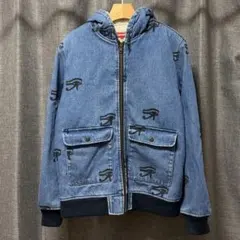 COACH デニムフードパーカー - メルカリ