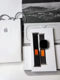 Apple Watch Ultra 本体　純正トレイルループバンド