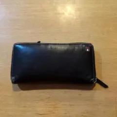 トミーフィルガー　黒レザー長財布