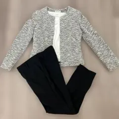 PLST ジャケット　ブラウス　パンツ　セット　卒業式　入学式　卒園式　入園式