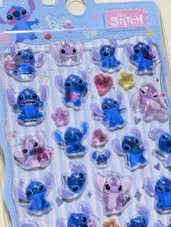 リロアンドスティッチ☆３D立体シール