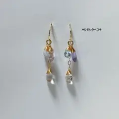 前倒し‼️オパール祭り✨ピアスP26104 - メルカリ