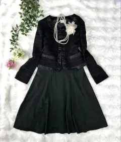 【2点セット】フォーマルセット　セットアップ　ワンピース　自由区