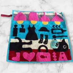 Atsuko Matano（マタノアツコ）　猫柄　タオルハンカチ　新品未使用