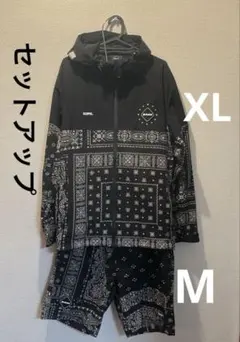 FCRB バンダナ セットアップ 上XL 下M ゴールデンサイズ