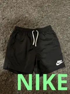 定番‼️美品　ナイキ　ウーブンショートパンツ　シャカパン　ブラック　　ナイロン