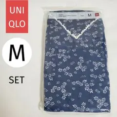 ユニクロ　レーディス　キャミソール ショートパンツ セット　ルームウェア 花柄