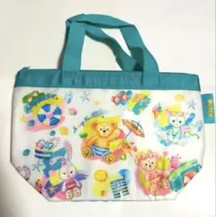 ディズニー　ダッフィー　サニーファンデイズ　スーベニア　ランチトート　バッグ