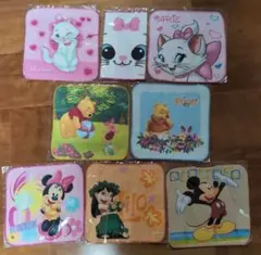ディズニー キャラクター 子供用 ハンカチ 8枚セット