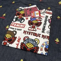 ヒステリックミニ テディ総柄Tシャツ