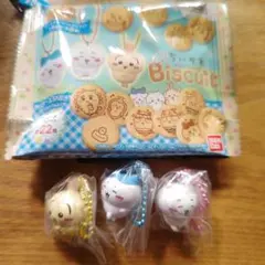ちいかわ マスコット付きビスケット ちいかわ ハチワレ うさぎ