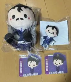 名探偵コナン セガラッキーくじオンライン ぬいぐるみ 毛利小五郎 4点セット