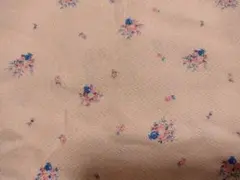 デットストック　フランス　アンティークファブリック　小花柄　ドールドレスに！