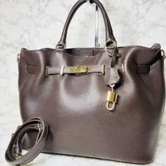 ★極美品　MILOS ミロス　トートバッグ　南京錠　鍵　2way ショルダー ☆極美品 MILOS ミロス トートバッグ 南京錠 鍵 2way ショルダー