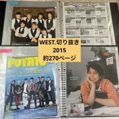 WEST. 雑誌切り抜き 2015 約270ページ