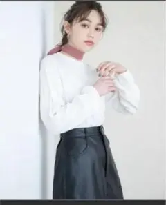heather リブカットトップス（レディース）のサムネイル