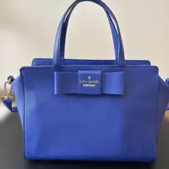 kate spade 青 2wayバッグ