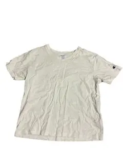 チャンピオン Tシャツ レディース 無地 Vネック 古着 Mサイズ　カジュアル