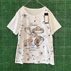 未使用 VIANTE ヴィアンテ 指輪 ジュエリー ラインストーン Tシャツ 白のサムネイル