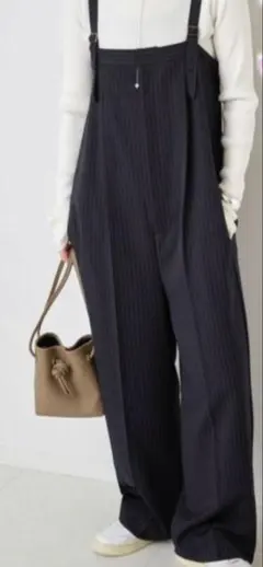 Spick and Span ストライプベアオールイン ワン38オールインワン