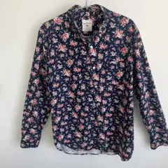 Gap The Modern Oxford ネイビー花柄シャツ