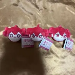 重音テト 百面相 フェイスバッジ ３セット