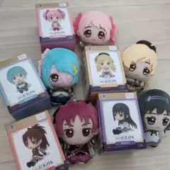 魔法少女 まどか マギカ ちびぐるみ ぺたっとおすわり フィギュア 10種セット 魔法少女まどか☆マギカ ぺたっとおすわりフィギュア、ちびぐるみ 全5