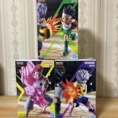 HUNTER×HUNTERフィギュア ゴン キルア ヒソカ G.I.編　セット